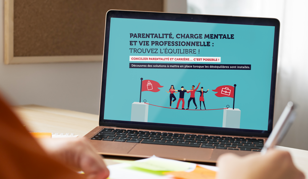 Mockup de la conférence sur la parentalité